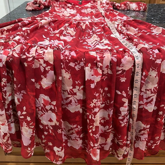 Melonie T 3/4 Sleeve Floral Maxi Dress - Picture 6 of 11